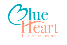 Blue Heart Love & Commitment